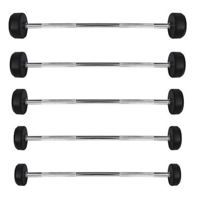 Gummierte Festhantel/Stange HMS 40 kg GSG-40 