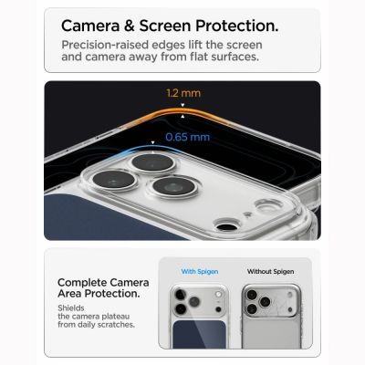 12. Spigen Ultra Hybrid MagSafe Hülle für iPhone 18 Pro Max / 17 Pro Max – Mattblau