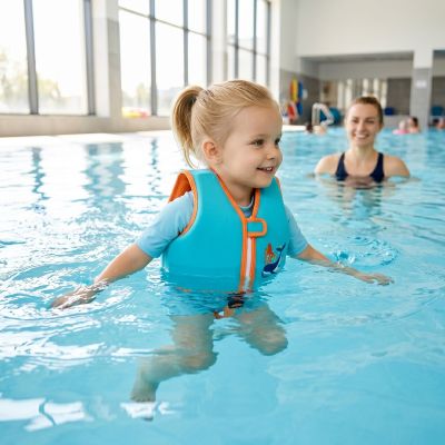 10. Spokey KAMI Neopren-Schwimmweste für Kinder