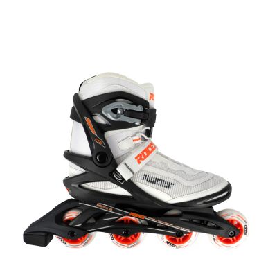 2. Roces Icon X Inlineskates Schwarz, Weiß und Orange 400908 00002