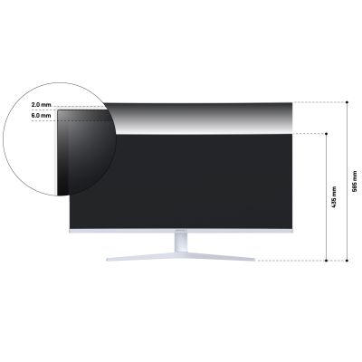 6. JAPANNEXT Curved Monitor 86,4 cm JN-IPS340UWQHD60C-C65W-HS-W
