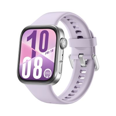 3. Huawei Fit 4 Smartwatch | AMOLED-Display | 1,82 Zoll | Wasserdicht | Lila