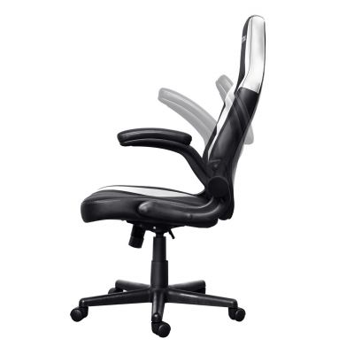 4. TRUST GXT703W RIYE GAMING CHAIR WEISS Gamingstuhl