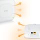 8. Access Point Wi-Fi 6 Zyxel NWA50AX 2,4 GHz (2x2)/5 GHz (2x2) PoE+ 1x1 G