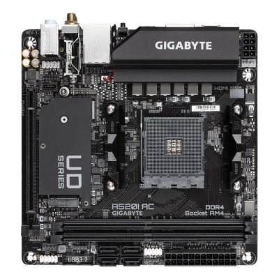 2. Gigabyte A520I AC Mainboard AMD A520 Sockel AM4 Mini-ITX