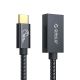 Orico CAF31 USB-C - USB-A 3.1 Gen 2 10 Gbit/s 30 cm OTG-Adapter - schwarz