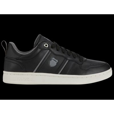 8. K-Swiss Lozan Match Lux Herren Sportschuhe Leder Sneaker schwarz (04308-032-M)