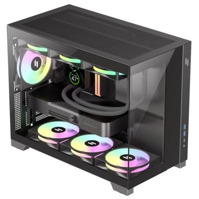 19. GameMax NEX C33 BK Computersicherheit & Halterungen Schwarz