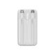 3. Baseus Comet Series Powerbank mit Display 10000 mAh 22,5 W – weiß + USB-A – USB-C-Kabel