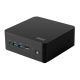 16. MSI Cubi NUC 1MG-237BEU 0,84L PC Schwarz 150U Intel SoC