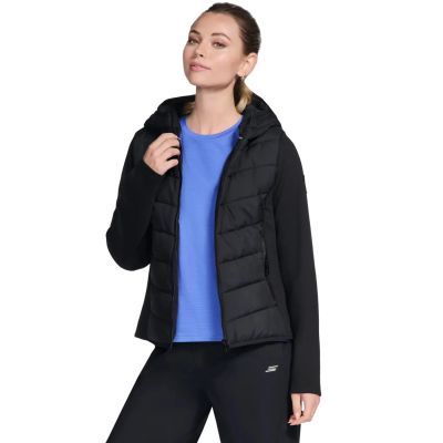 2. Skechers GO Shield Performance Elite Kapuzenjacke JA232-BLK Schwarz L