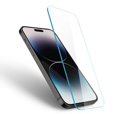 2. Spigen Glas.tR Slim gehärtetes Glas für iPhone 14 Pro