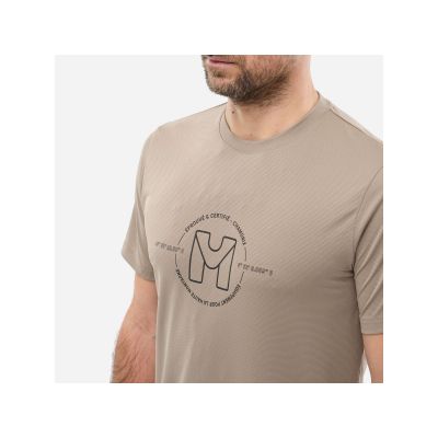 3. MILLET Ubic Light Ts Ss M Herren-T-Shirt beige