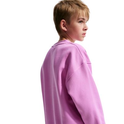 7. Nike Sportswear Club Fleece Kinder-Sweatshirt Rosa FD2923 503