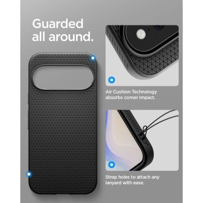 10. Spigen Liquid Air Hülle für Google Pixel 11 Pro XL – Schwarz