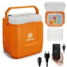 Peme Trip 31,5 l orange / Autokühlschrank / 31,5 Liter / 12 V / 55 W