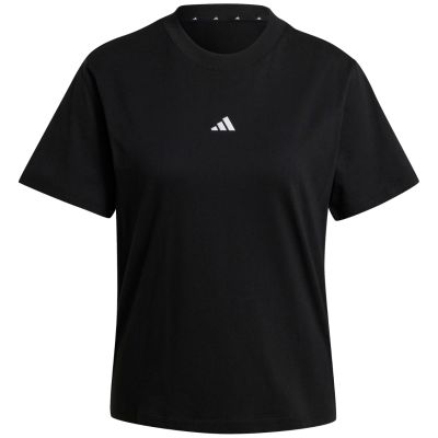 8. adidas Essentials Baumwoll-T-Shirt mit kleinem Logo W JC5943