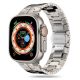 Tech-Protect Stainless Line Armband für Apple Watch 4 / 5 / 6 / 7 / 8 / 9 / SE / Ultra 1 / 2 (42/44/45/49 mm) – Titan