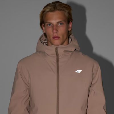 15. Herren Skijacke 4F M0787 beige 4FWAW25TTJAM0787 83S