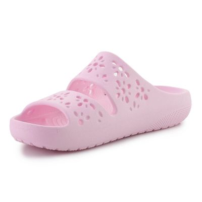 3. Crocs Classic Floral Cutout Sandale W 210966-6ZW
