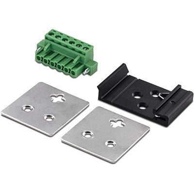 4. Trendnet TI-G80 Unmanaged Switch - 8 x 100/1000/10000 - DIN-Schienenmontage, Wandmontage - DC (TI-G80)