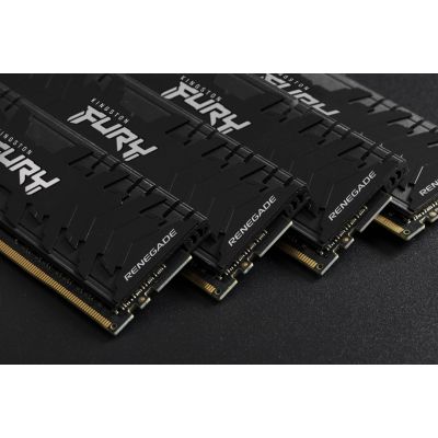 3. KINGSTON DDR4 16GB 3200MT/s CL16 DIMM FURY Renegade Schwarz