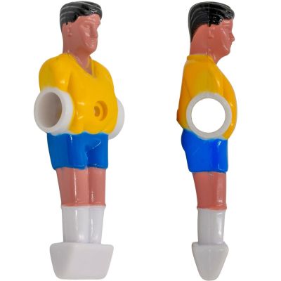 3. ENERO GELBE FUSSBALLFIGUR