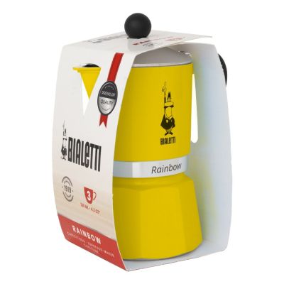 6. Bialetti Rainbow 6tz Kaffeemaschine Gelb