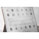 9. Onyx Note Max/Tab XC braune magnetische Hülle mit Tastatur