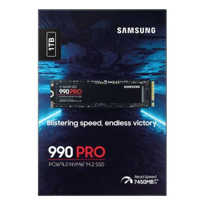 4. Samsung 990 PRO PCle 4.0 NVMe M.2 1 TB SSD