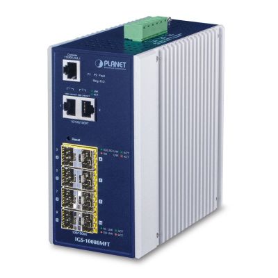 2. Switch Planet IGS-10080MFT (8x 10/100/1000Mbps)