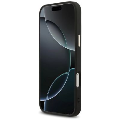 5. Guess 4G Big 4G Classic Logo Hülle für iPhone 17 Pro Max - Schwarz und Gold