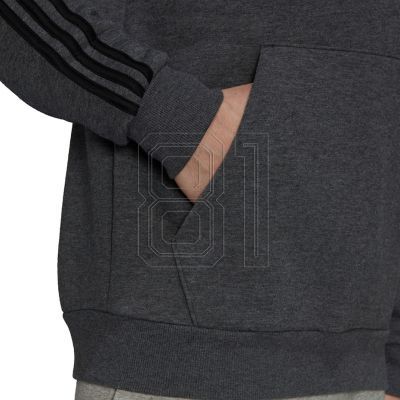 14. adidas Essentials Fleece 3-Streifen Hoodie M GK9082