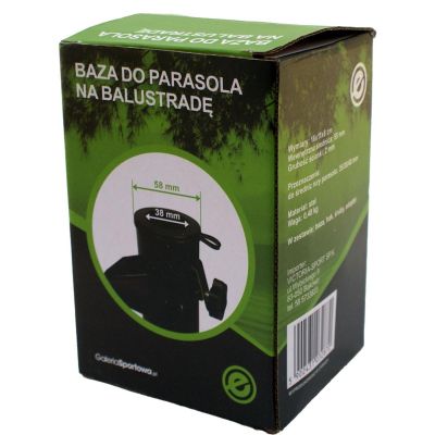 9. Balustraden-Schirmhalterung 1032870