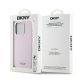 8. DKNY Liquid Silicone Small Metal Logo MagSafe-Hülle für iPhone 14 Pro – Rosa