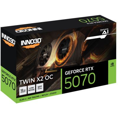 4. Grafikkarte INNO3D GeForce RTX 5070 TWIN X2 OC 12GB