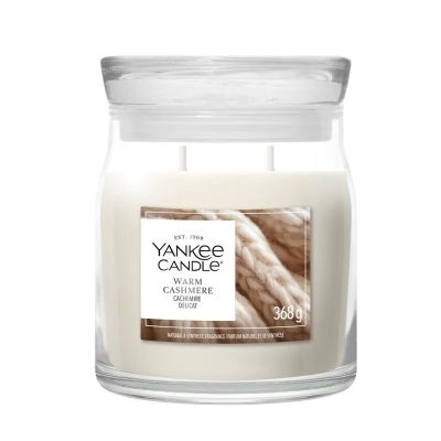 3. Mittlere Kerze WARM CASHMERE YANKEE