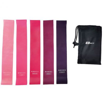 Fitness Crosfit Mini Band 5in1 EB FIT 1028859 Übungsband-Set