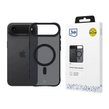 3mk Smoke MagCase für iPhone 17 Air - Schwarz Halbtransparent
