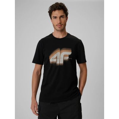 Herren-T-Shirt mit Aufdruck, regulär, Größe 4F 4FRSS26TTSHM4228-20S