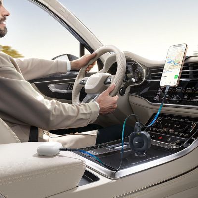 6. Baseus PrimeTrip VR2 30W Kfz-Ladegerät mit einziehbarem USB-C-Kabel – Schwarz