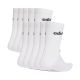2. Adidas gepolsterte, lineare Crew-Socken, 10 Paar, Weiß, KF9091