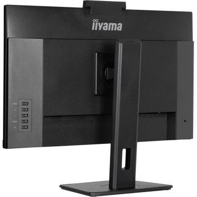 Monitor iiyama XUB2790QSUH-B2 27" IPS-Panel 2560x1440 100Hz Windows Hello 5MP Kamera Autofokus 15cm Standfußhöhenverstellung 4ms 250