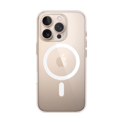 3. Transparente Hülle für iPhone 16 Pro mit MagSafe MA7E4ZM/A