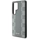 6. DKNY Leder-MagSafe-Hülle mit Karomuster für Samsung Galaxy S25 Ultra, Grau