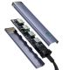 4. Baseus UltraJoy Series USB-A/USB-C Hub (4x USB-A 3.1, 1x USB-C 5V) – Grau