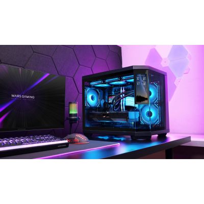 7. TACENS MARS MC-3TCORELCDM 7,2" IPS LCD mATX-Gehäuse