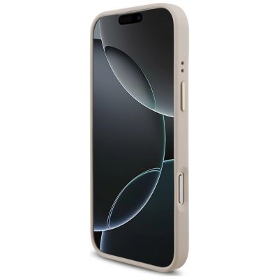 5. Guess 4G Big 4G Classic Logo Big Strap Metal Buttons Hülle für iPhone 18 Pro / 17 Pro – Rosa