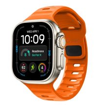Tech-Protect Silikonarmband für Apple Watch 44 / 45 / 46 / 49 mm – Orange