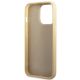 7. Guess Glitter Script Case für iPhone 14 Pro - Gold